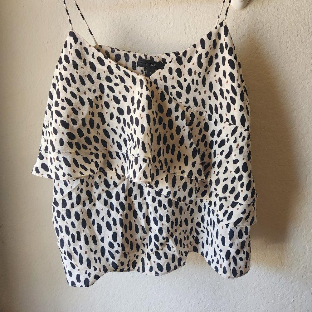 Jcrew Animal Print Tank